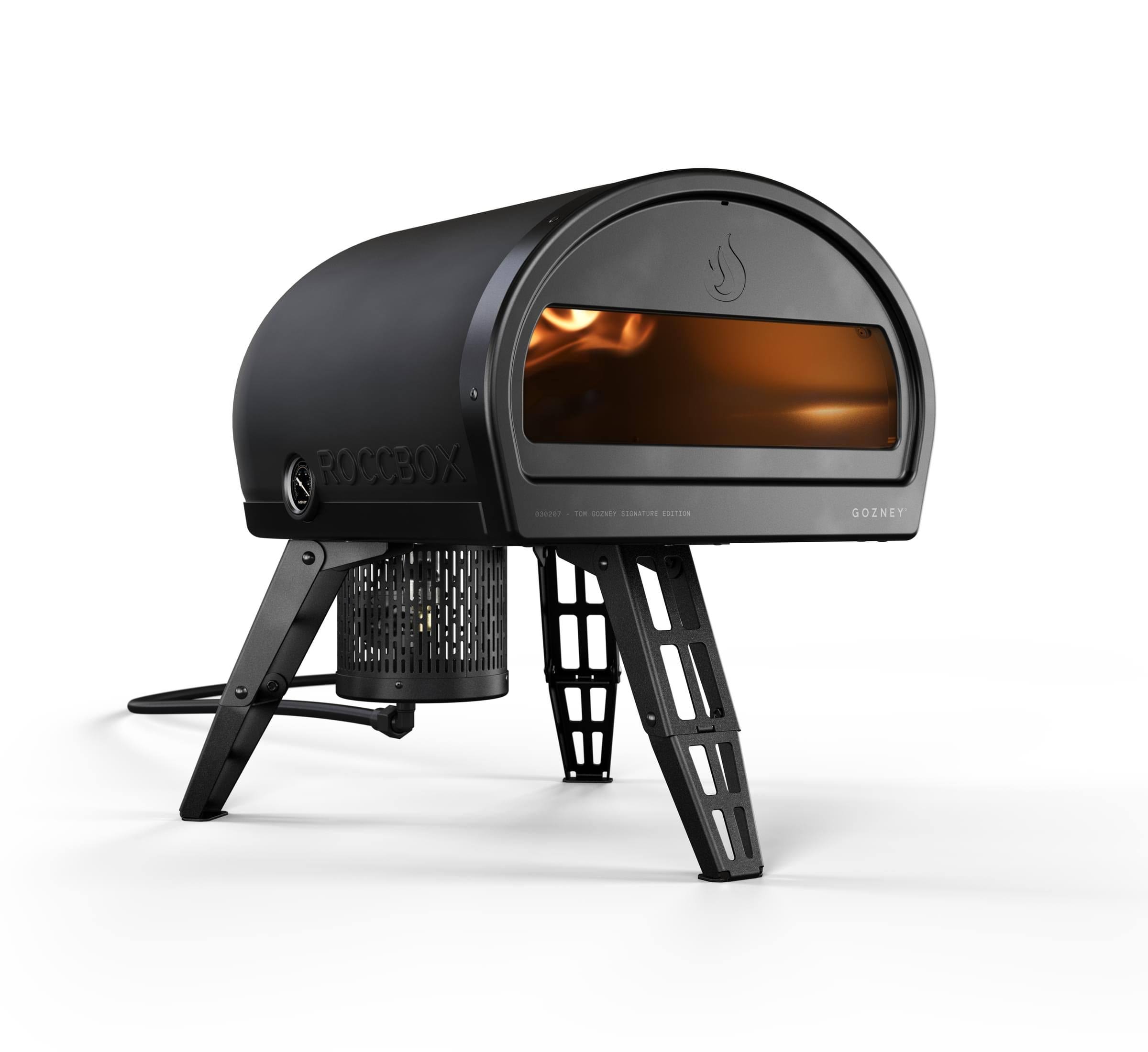 Roccbox Portable Pizza Oven. BLACK. Tom Gozney Signature Edition.