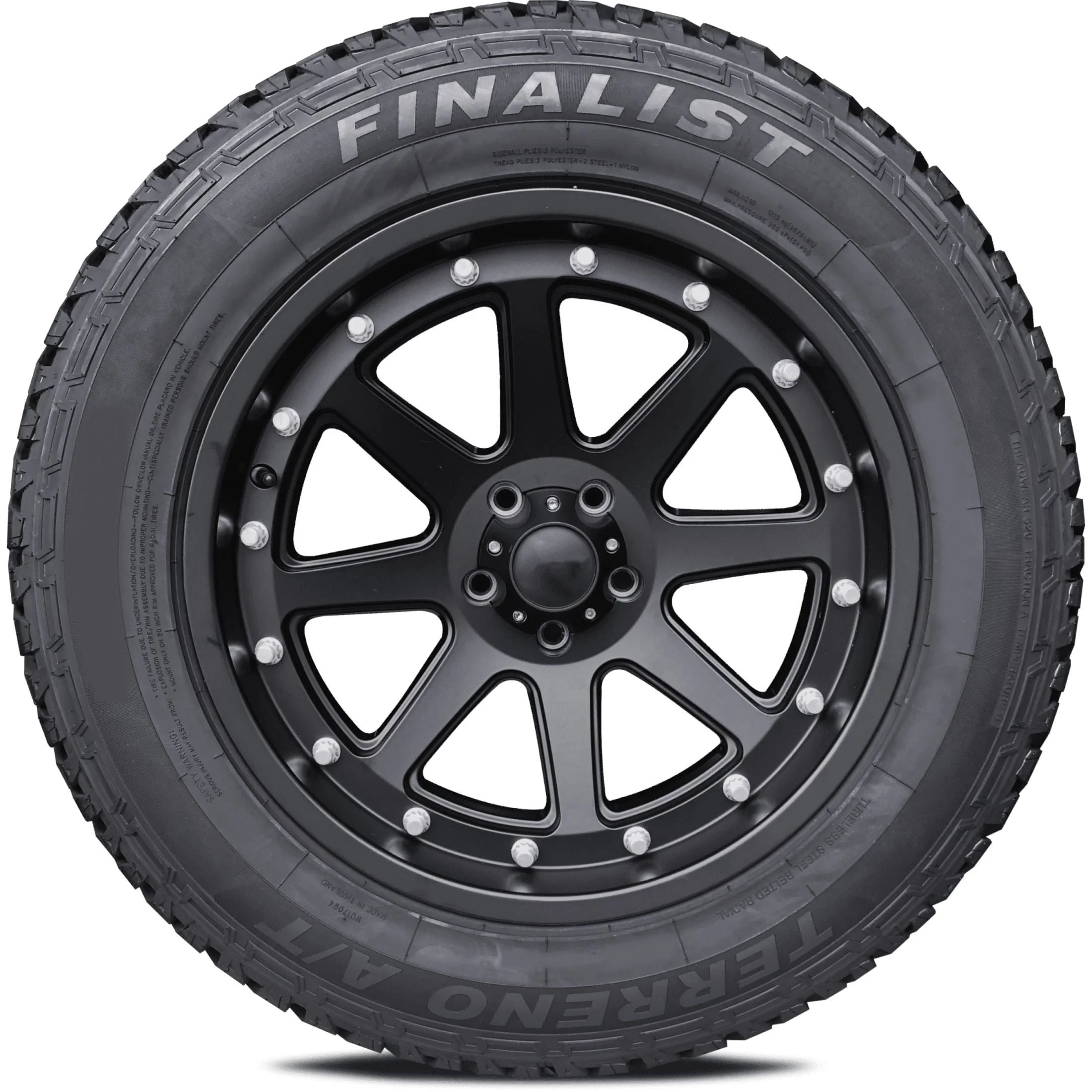 Finalist Terreno A/T 245/65R17 107T SUV Light Truck All Season All Terrain Tire 245/65/17 Image 2