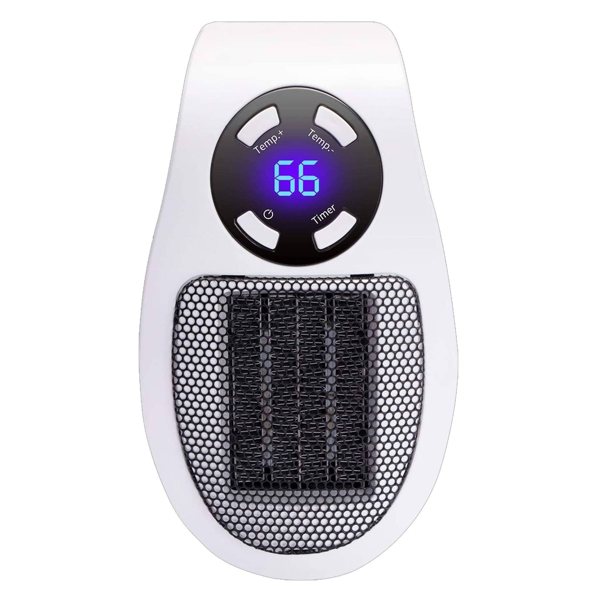 5 Core Programmable Space Heater, with LED Display Wall Outlet Electric Heater with Adjustable Thermostat PIH