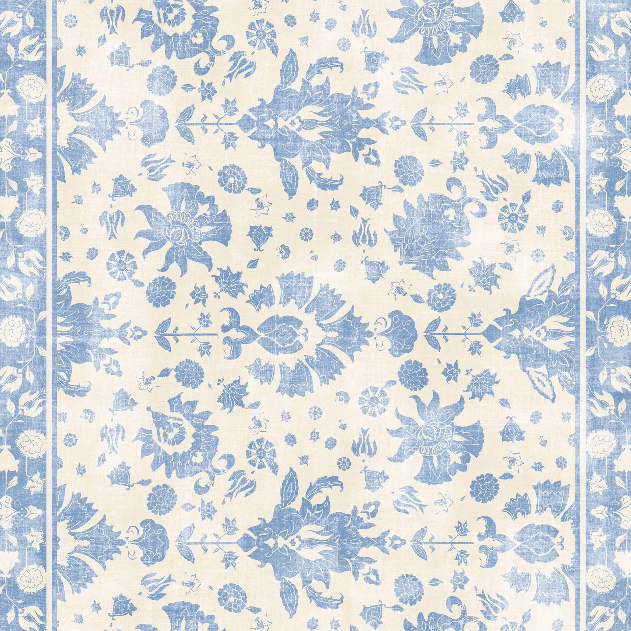 Prairie Silky Soft Washable Doormat Sapphire 60x90cm