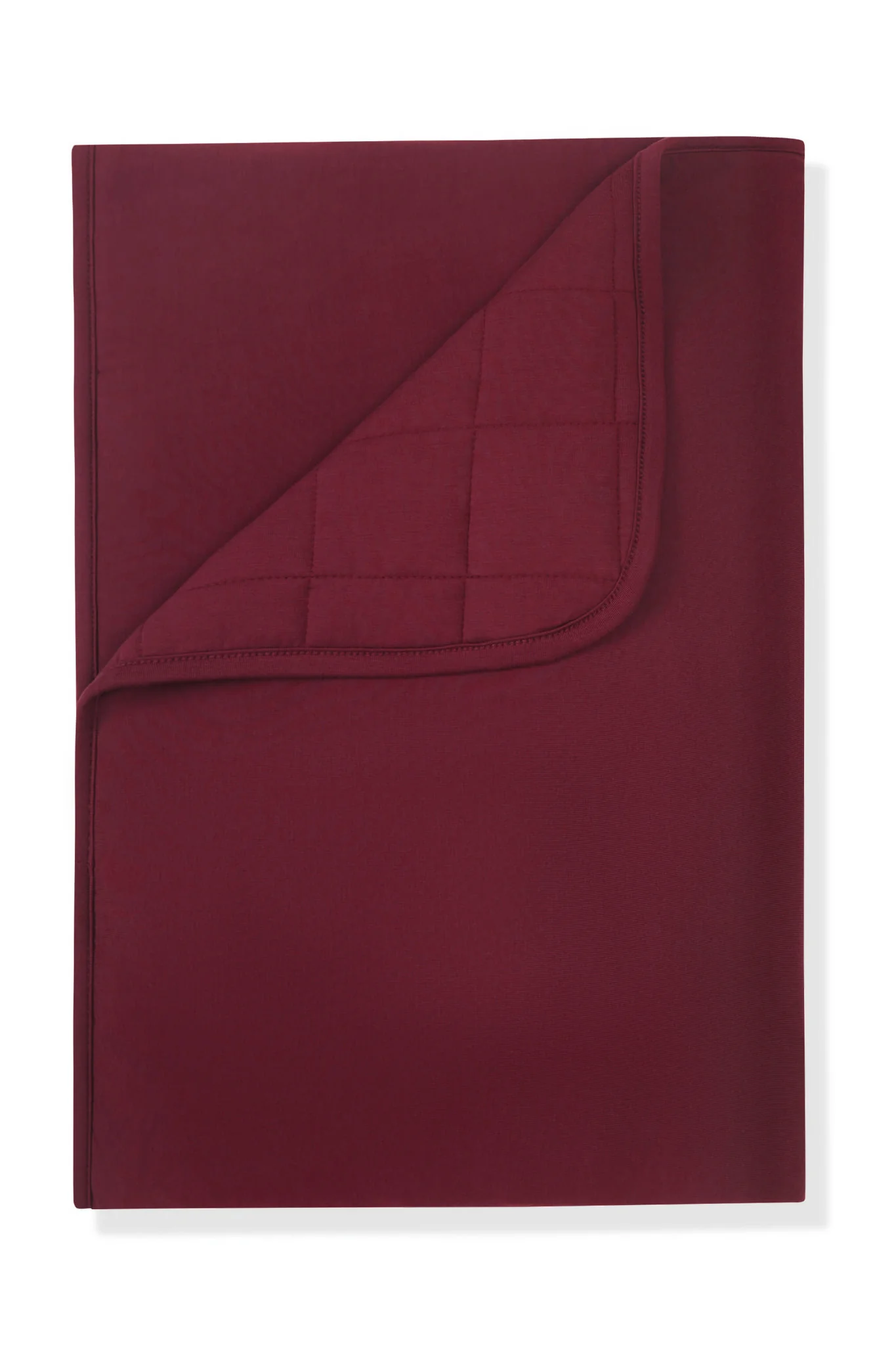 Toddler Blanket in Burgundy 2.5
