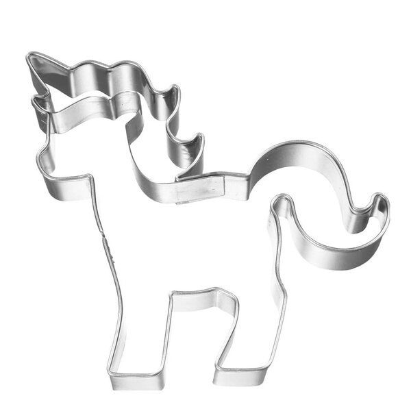 Cookie Cutters pepperkakeform enhjørning 8,5 cm rustfritt stål