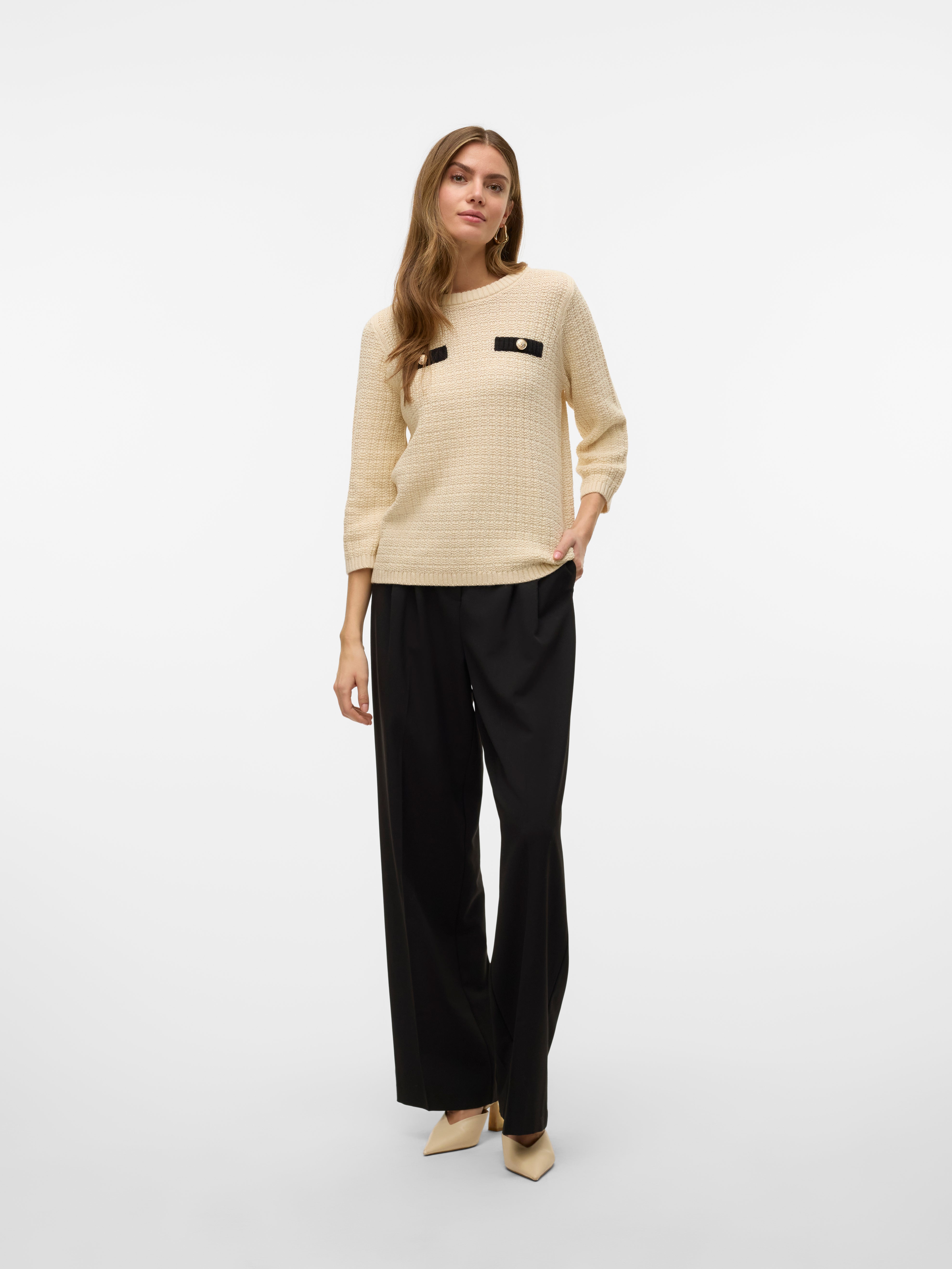 VERO MODA® VMHARPER Knitted pullover
