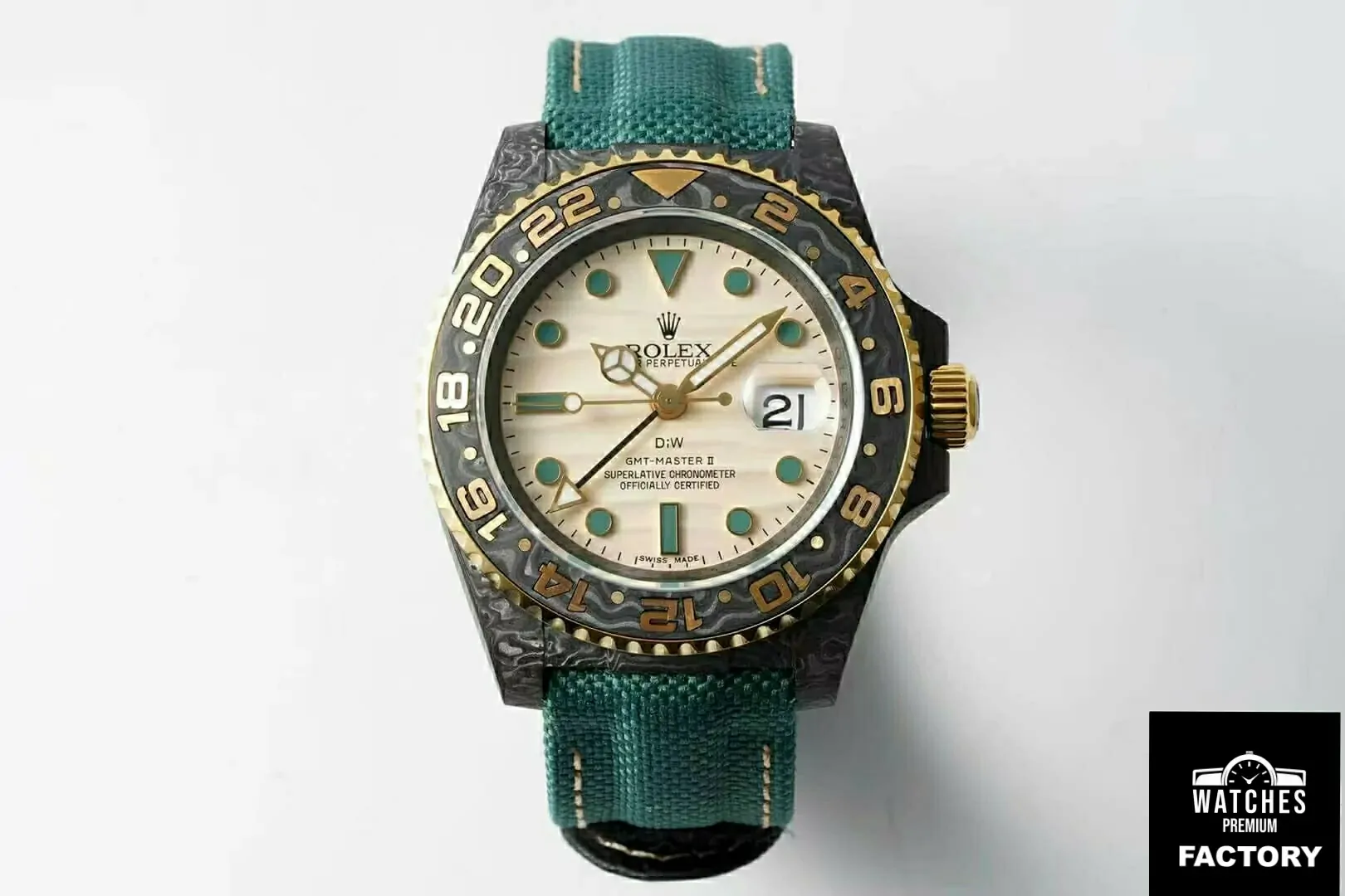 Rolex GMT-MASTER II Diw Green Strap