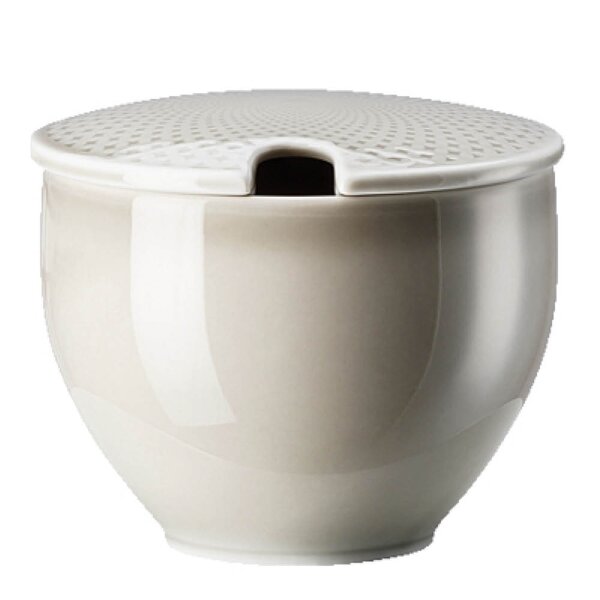 Junto sukkerskål 0,28L perlegrå