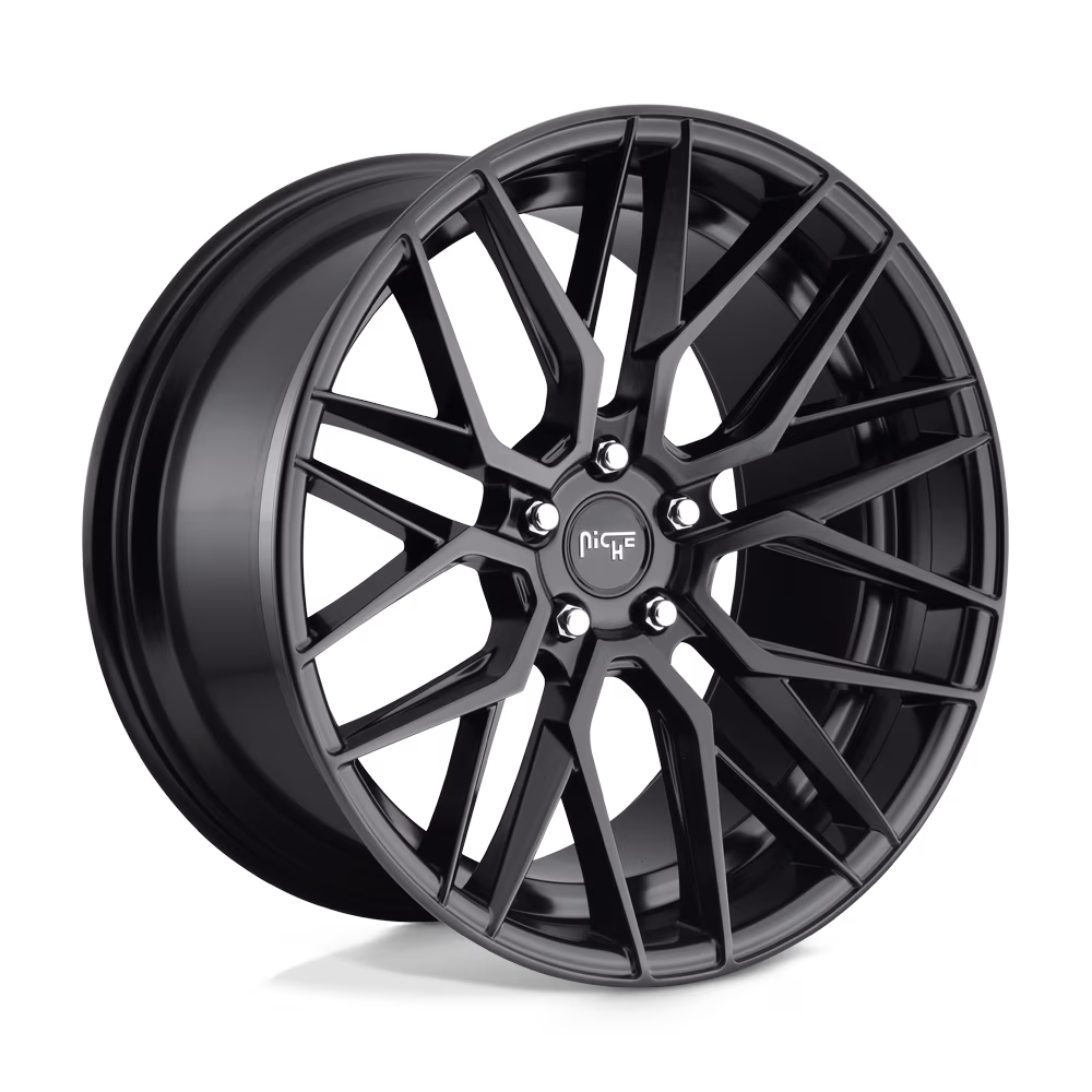 1PC Cast Aluminum Rim M190 20X9 5X115 MT-BLK 38MM, M190209090+38
