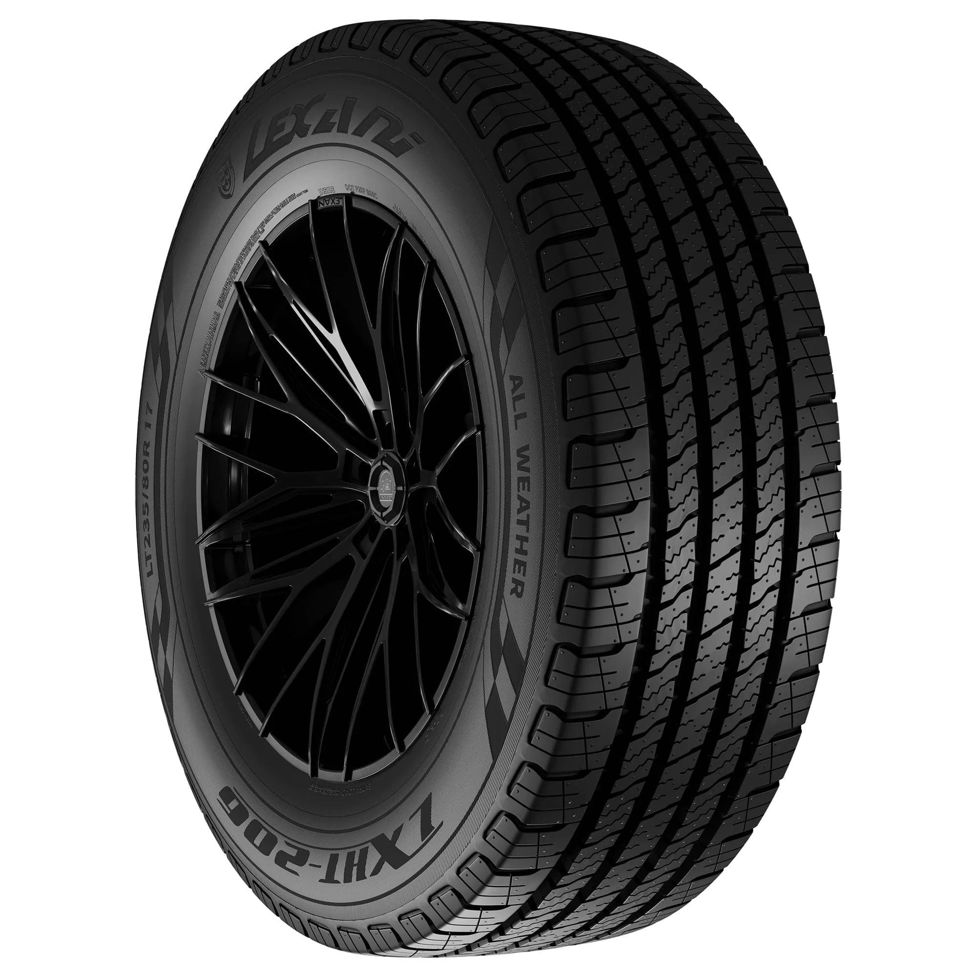 P265/65R17 Lexani LXHT - 206 110T SL Black Wall Tire
