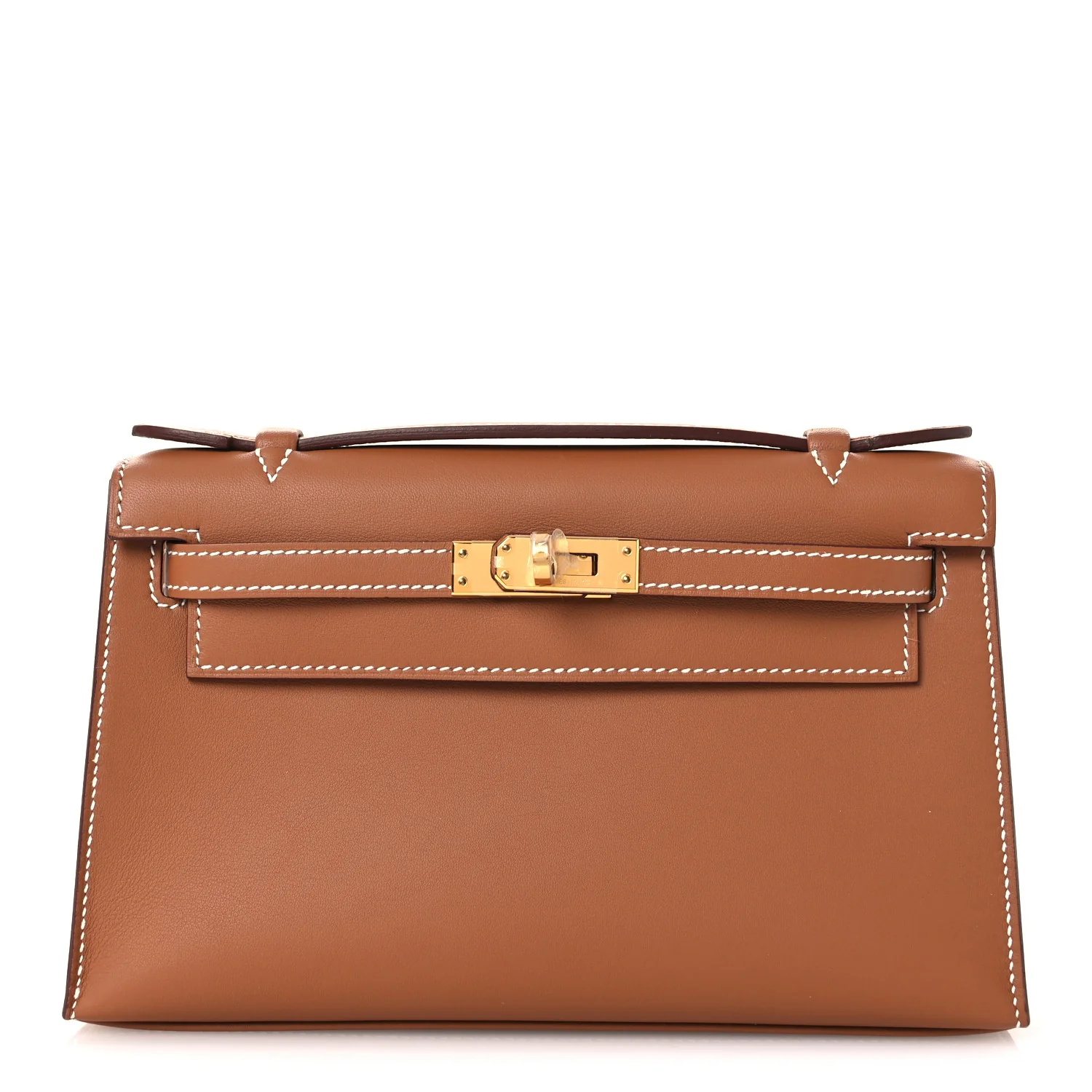 Swift Kelly Pochette Clutch Gold