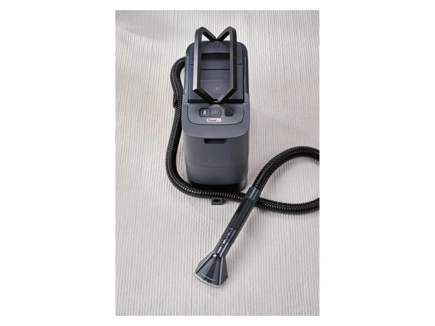 SILVERCREST Appareil de nettoyage sans fil pour tapis et tissus dameublement