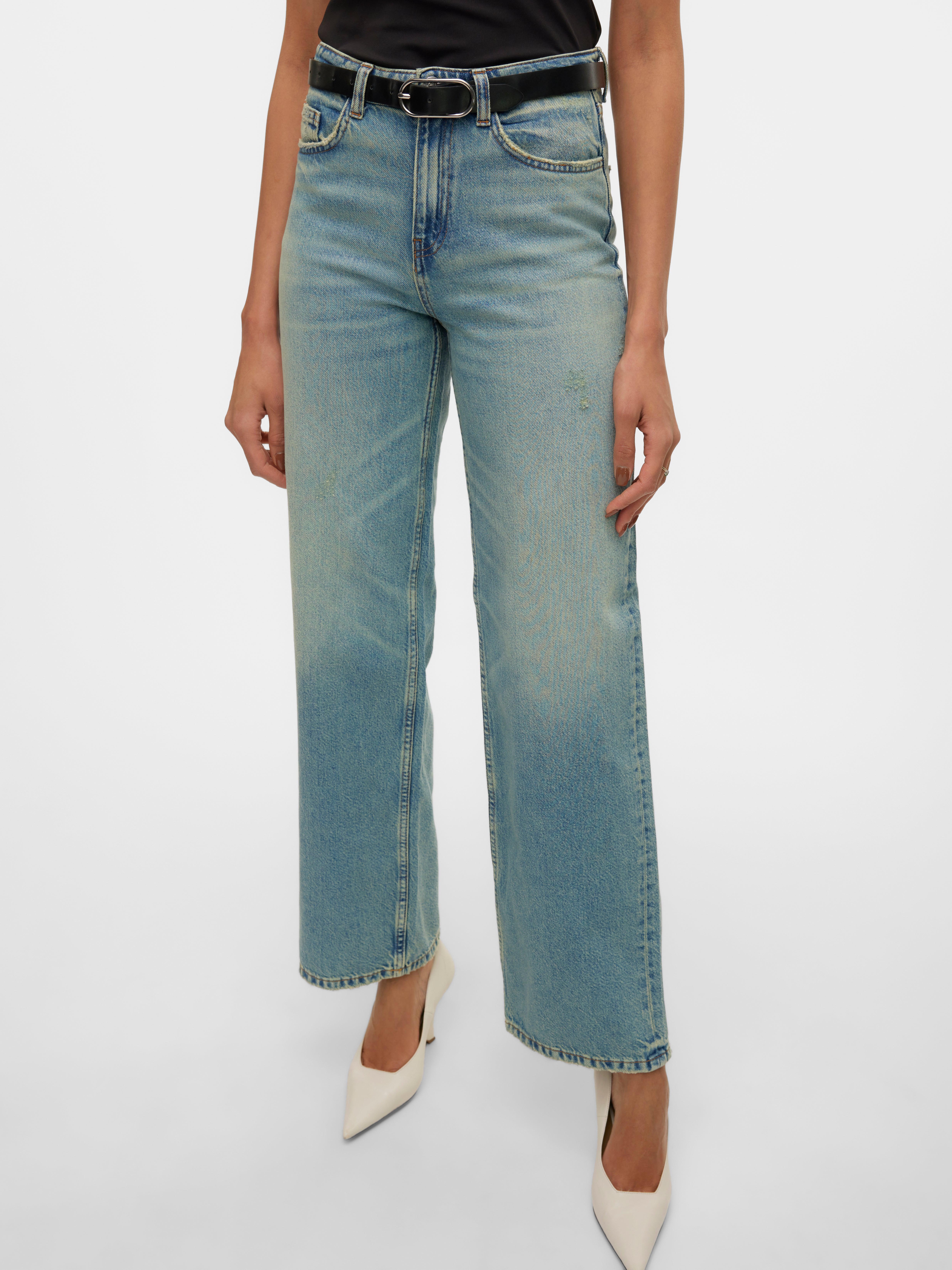VERO MODA® VMTESSA High waist Wide Leg Fit Jeans