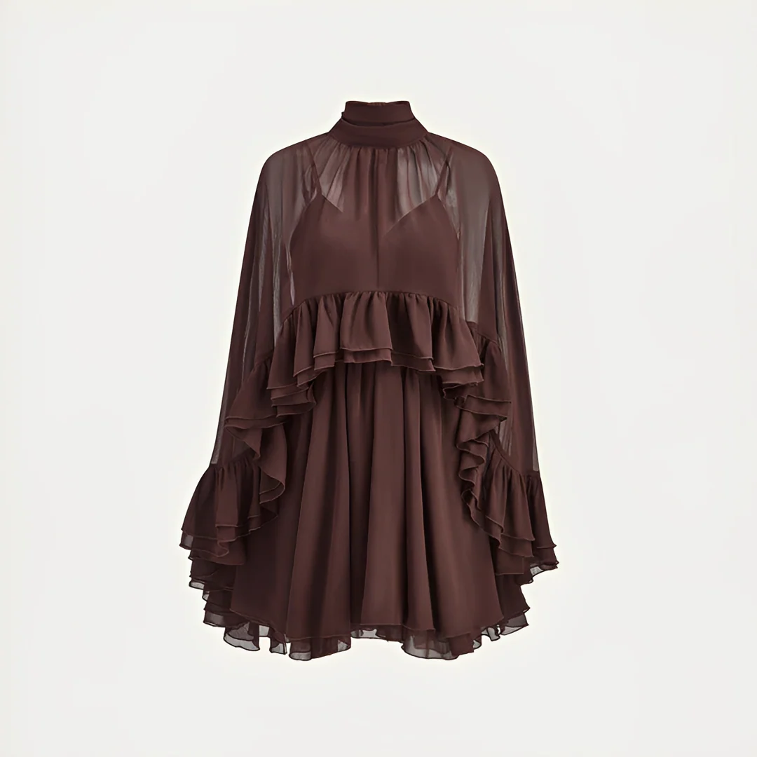Zhuchin - Robe élégante avec volants