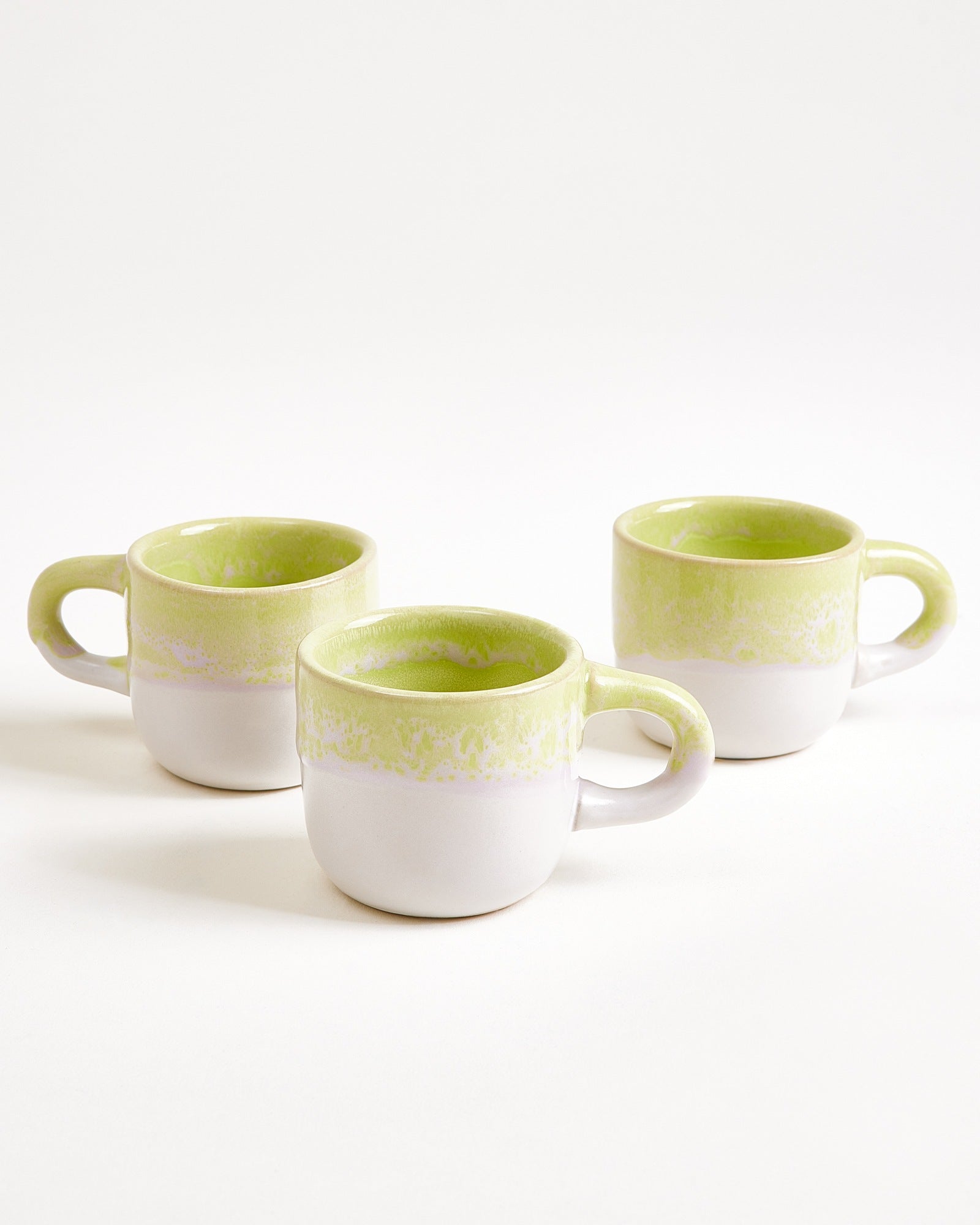 COIMBRA - ESPRESSO MUG LIME SET OF 6