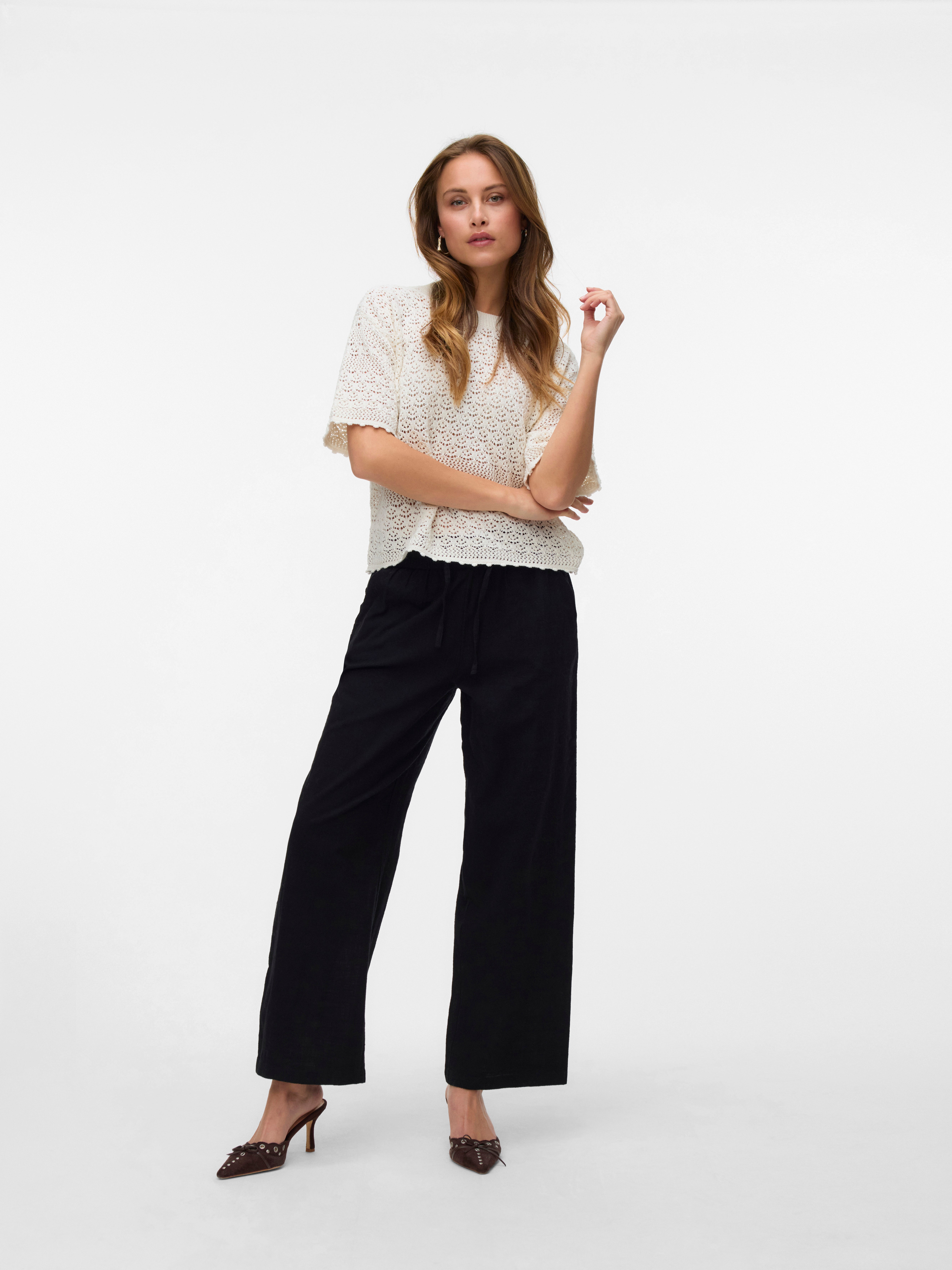 VERO MODA® VMCAIA Mid waist Trousers