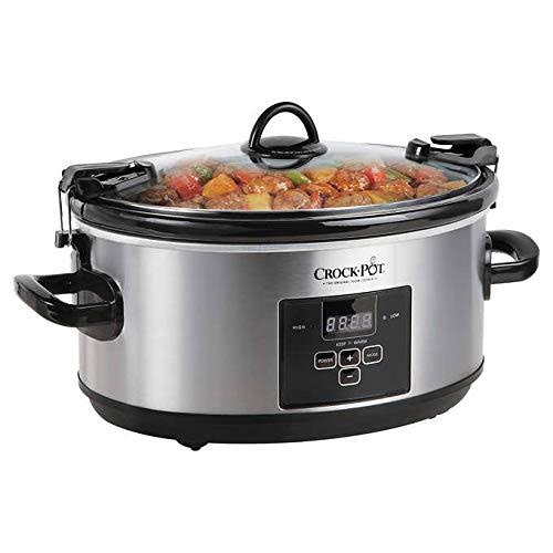 Crock-pot 7.0-Quart Cook & Carry Programmable Slow Cooker