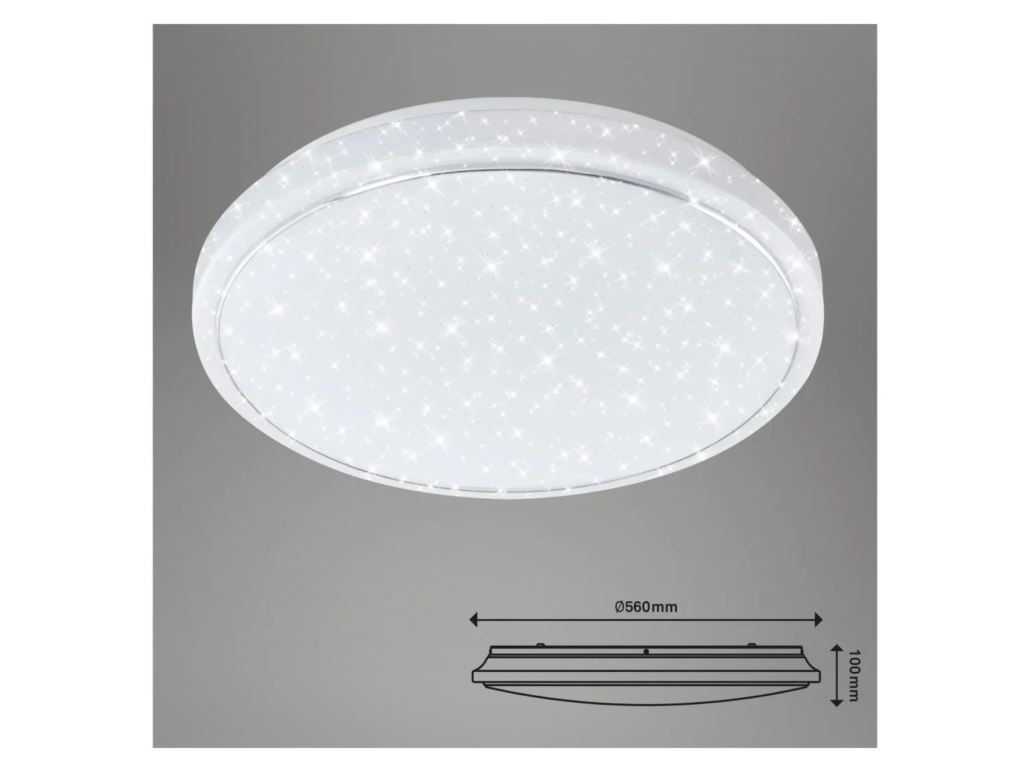 Briloner Plafonnier LED CTT