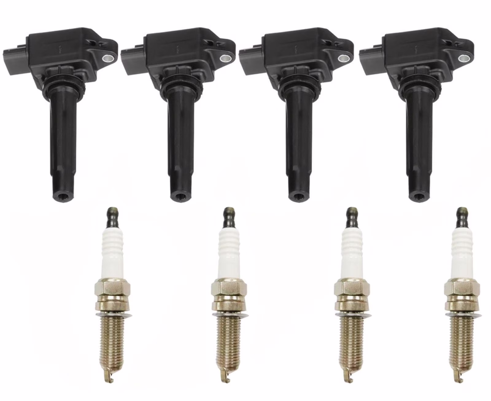 4 Direct Ignition Coils  Spark Plugs For 2012-2019 Mazda 3 2.0L / 14-20 6 2.5L