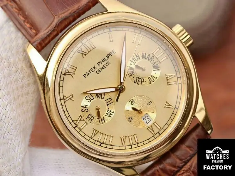 Patek Philippe Annual Calendar 5035J Gold Dial