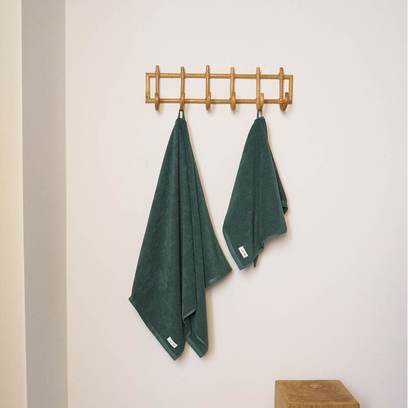 MILD håndkle 50x80 cm dark green