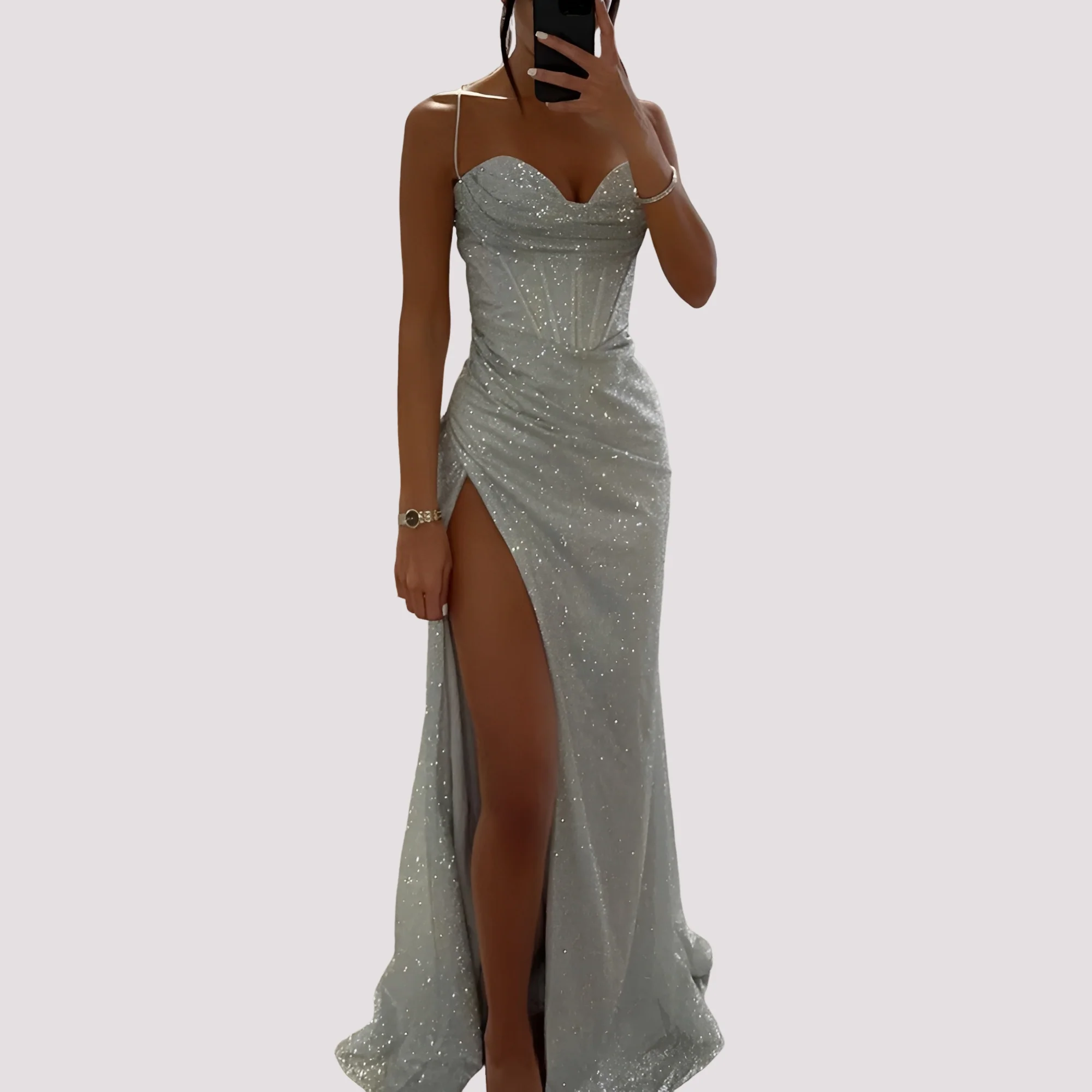 Bonnie - Robe Maxi Élégante avec Fente