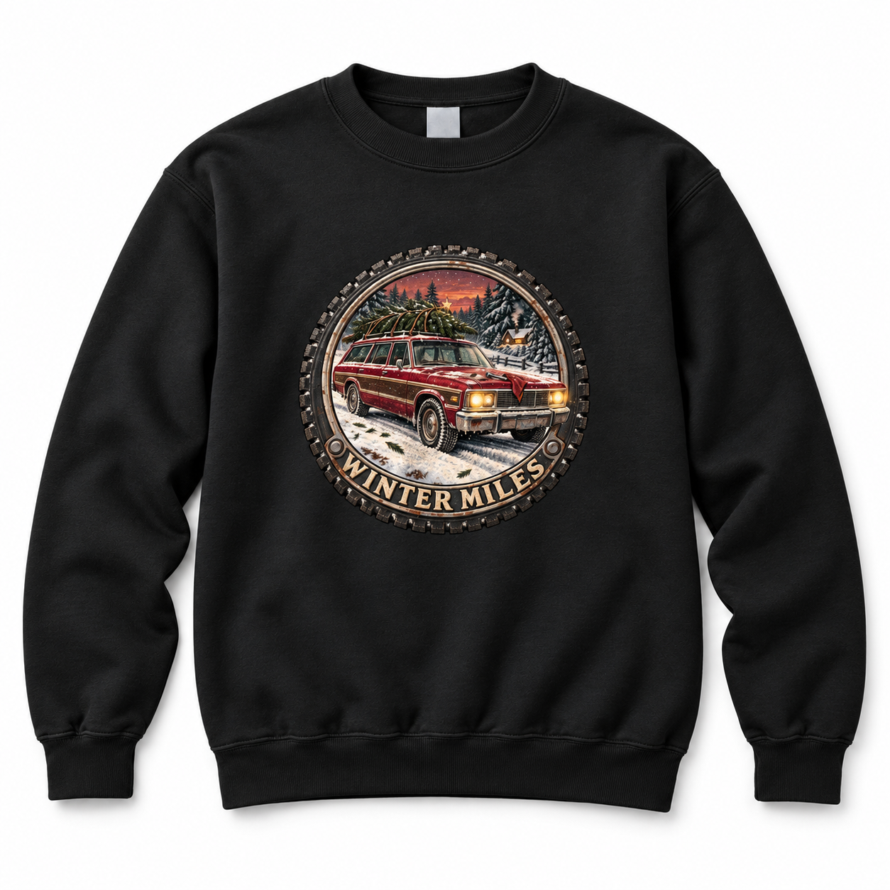 Winter Miles Station Wagon Crewneck Sweatshirt