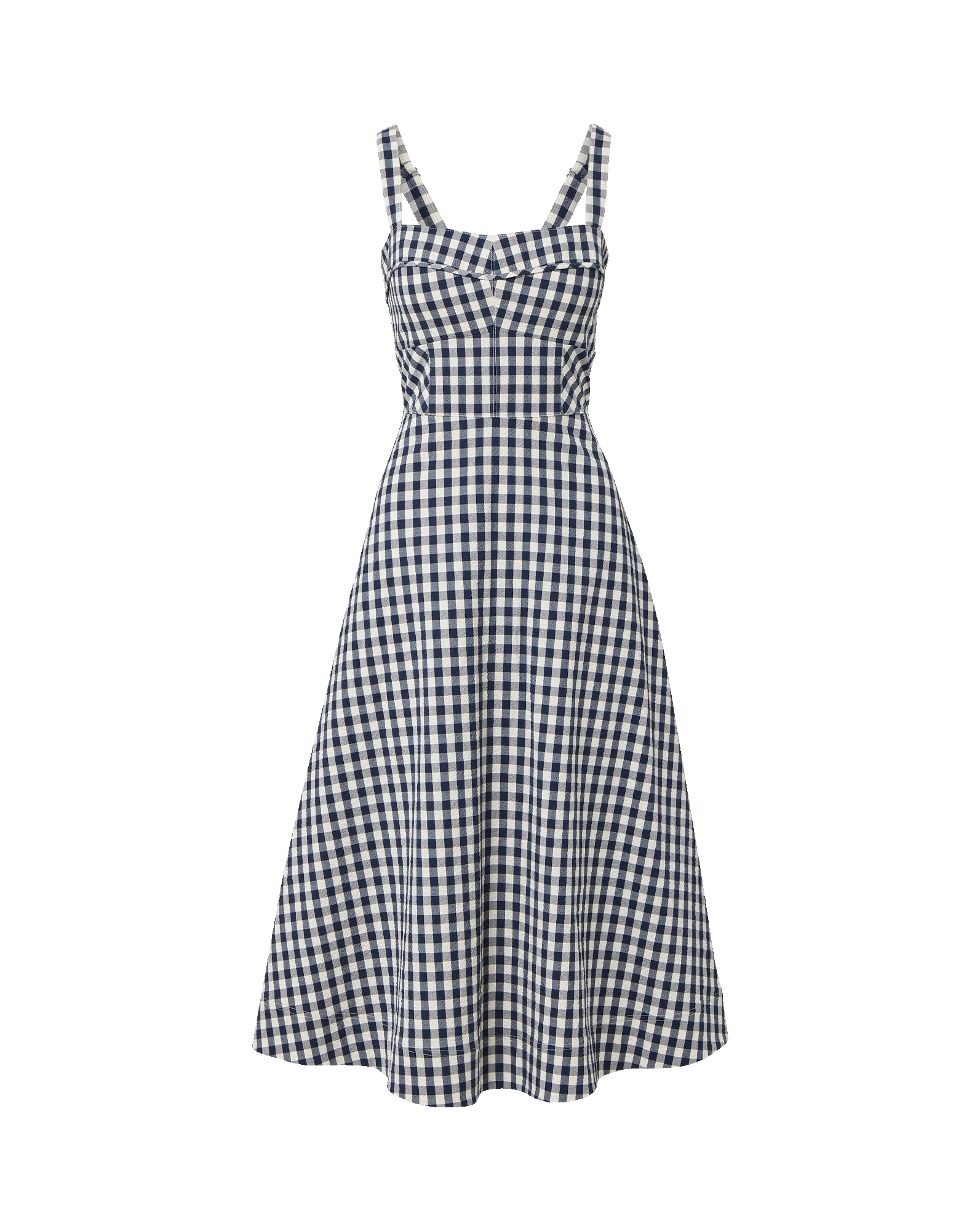 Aila Gingham Midi Dress