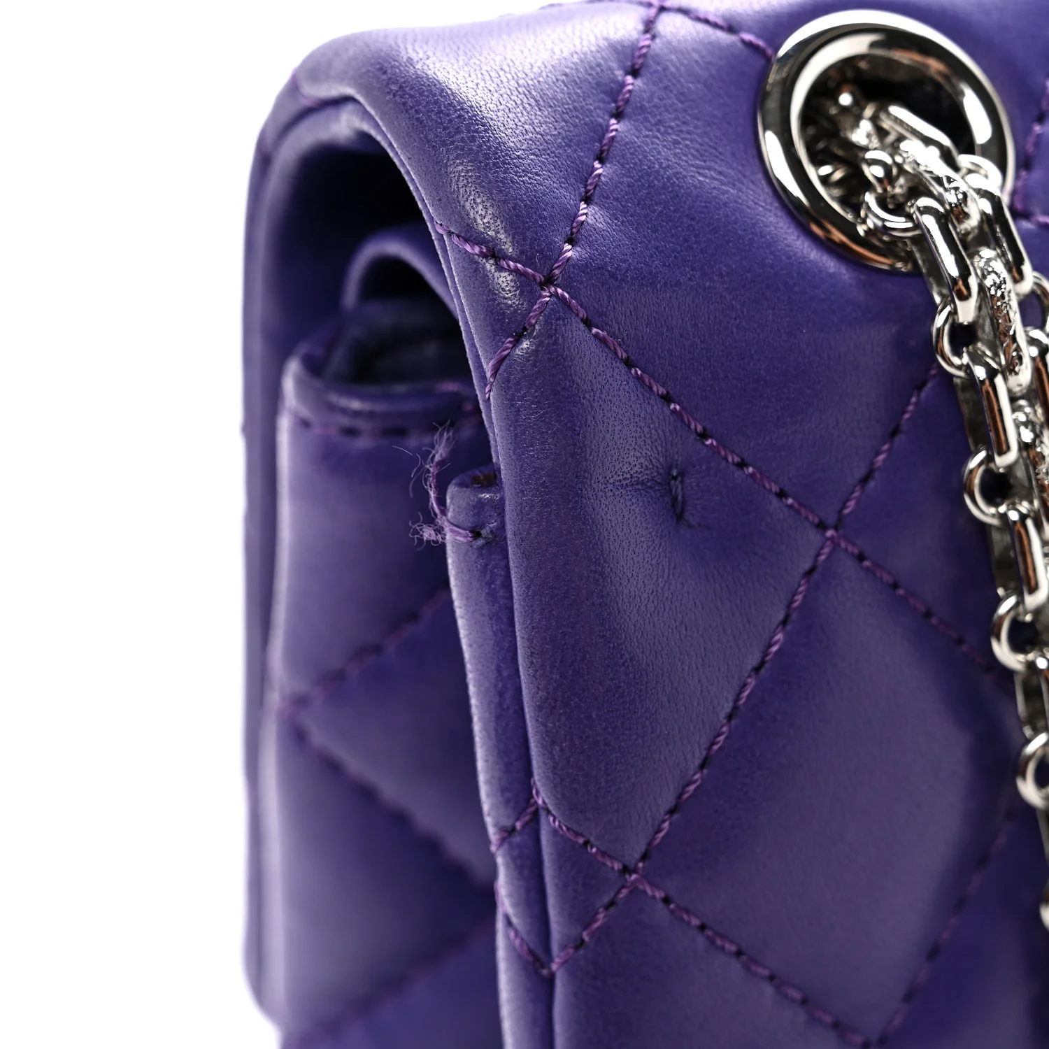 Lambskin Quilted 2.55 Reissue 226 Flap Purple