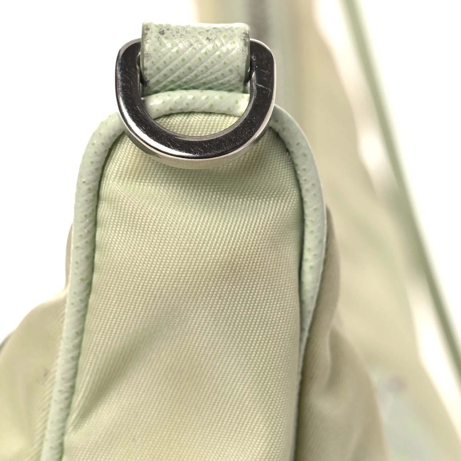 Re-Nylon Saffiano Re-Edition 2005 Shoulder Bag Acqua