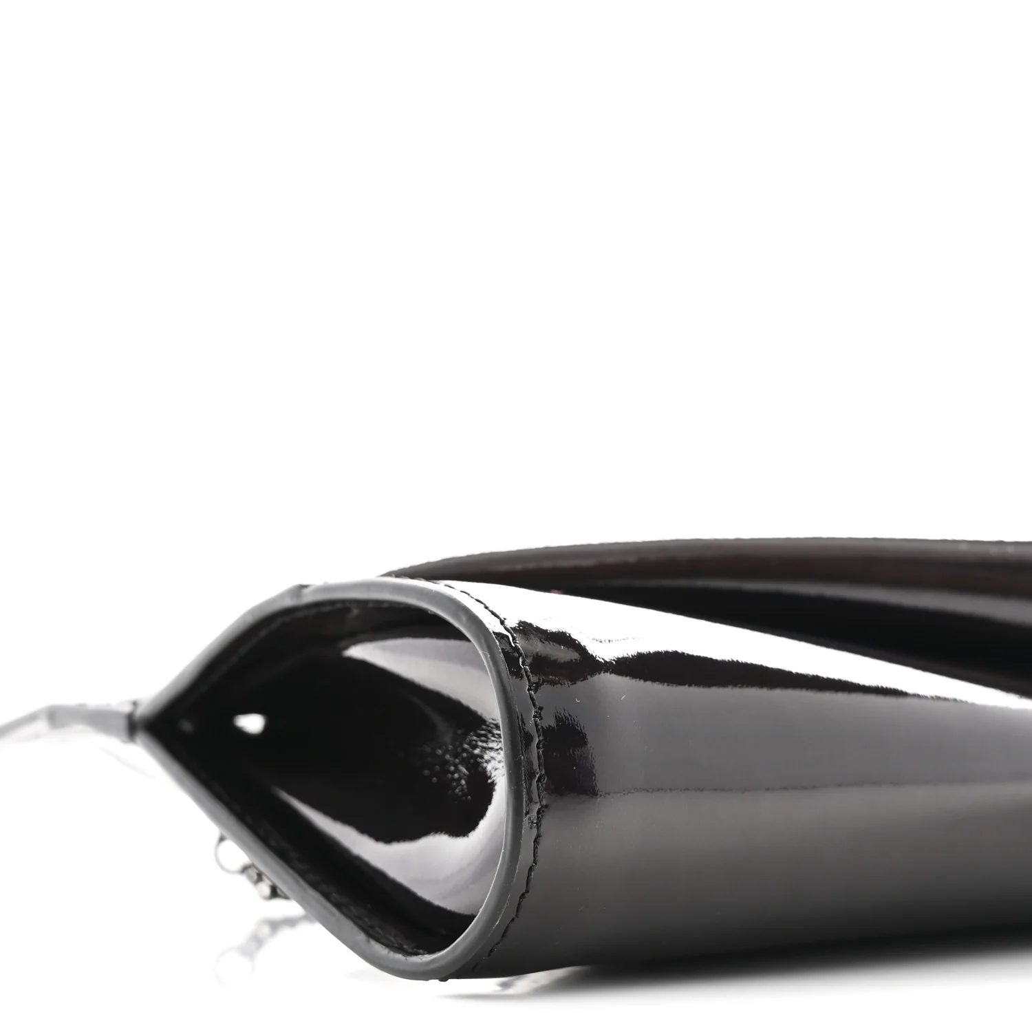 Patent Psychic Loubitwist Clutch Black