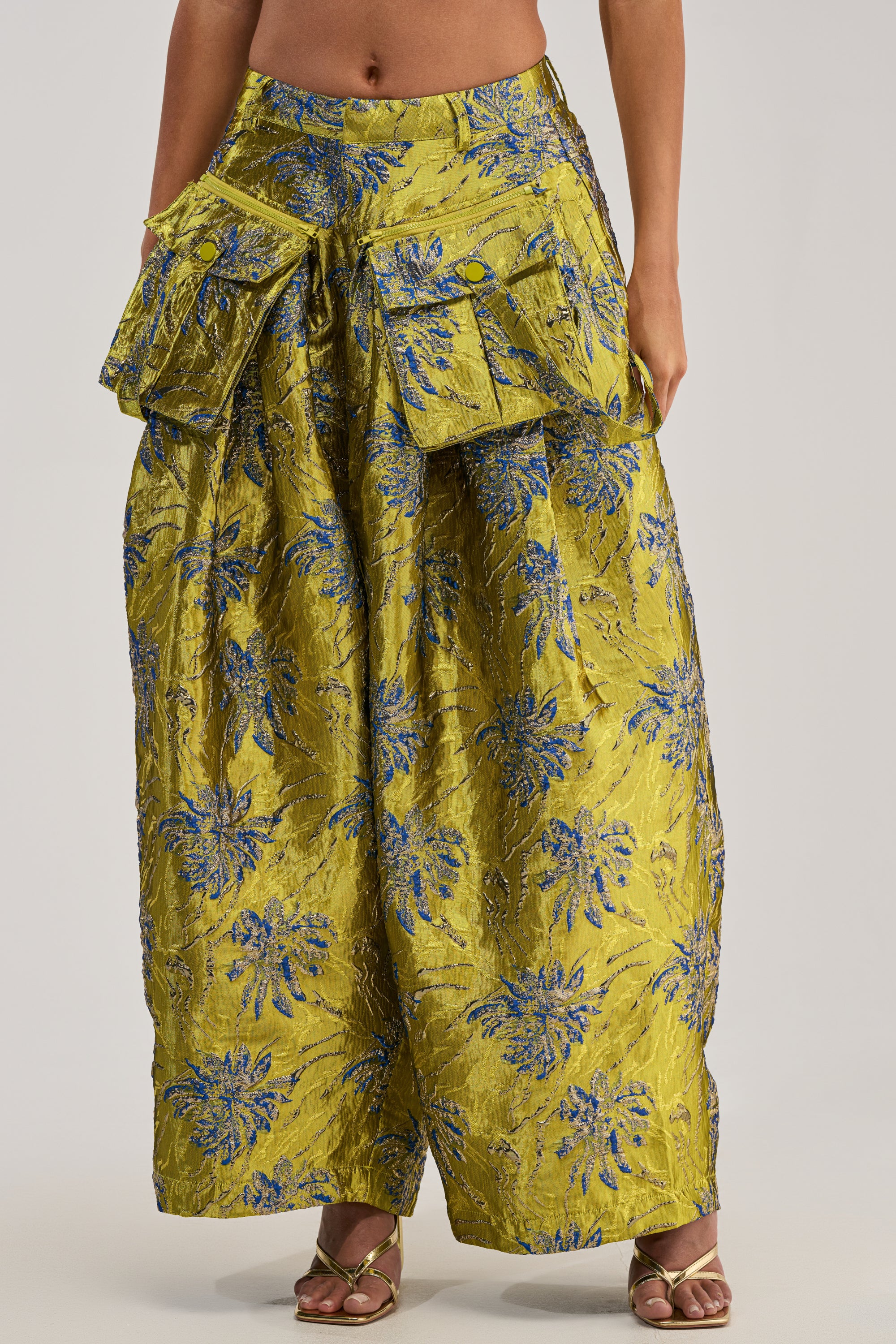 CRAZY FOR YOU BROCADE TROUSER - Akira Store
