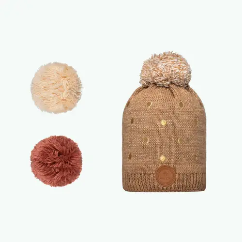 BonnetCendrillon Beige - Polaire