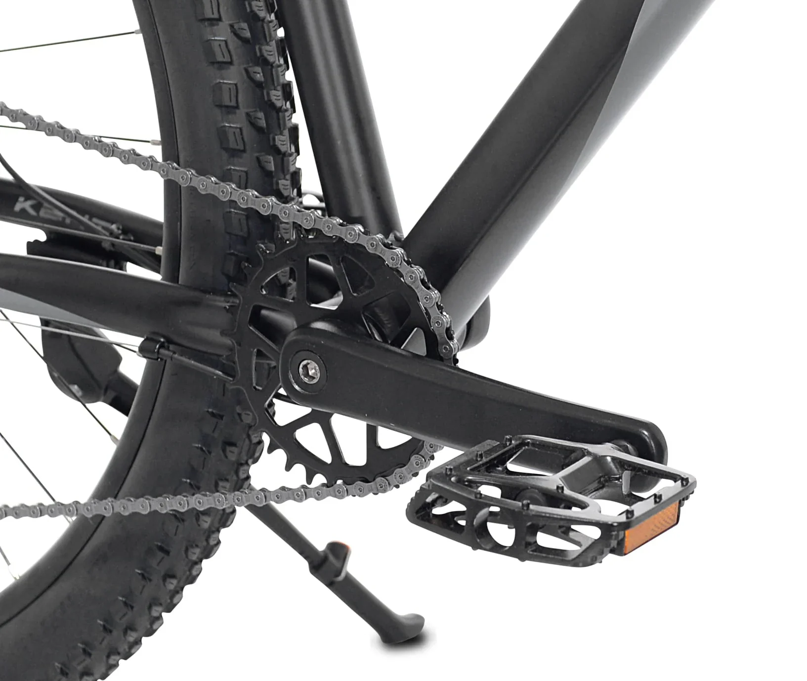 Kent Bicycles 29 Men's Trouvaille Mountain Bike Medium, Black and Taupe