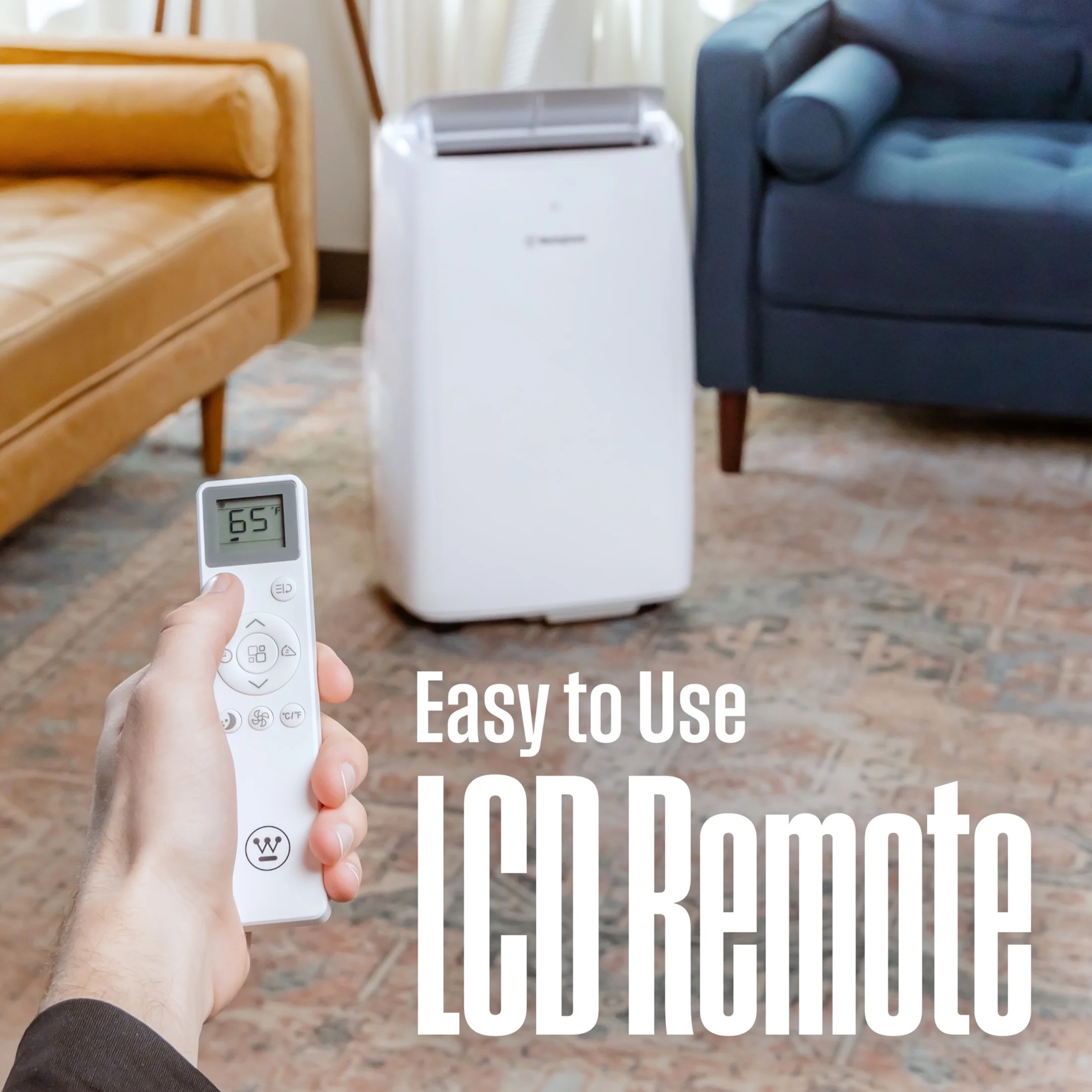 12,000 BTU Portable Air Conditioner Dehumidifier with Remote Smart App, up to 550 Sq Ft(12,000 BTU with Smart App) - Image 2