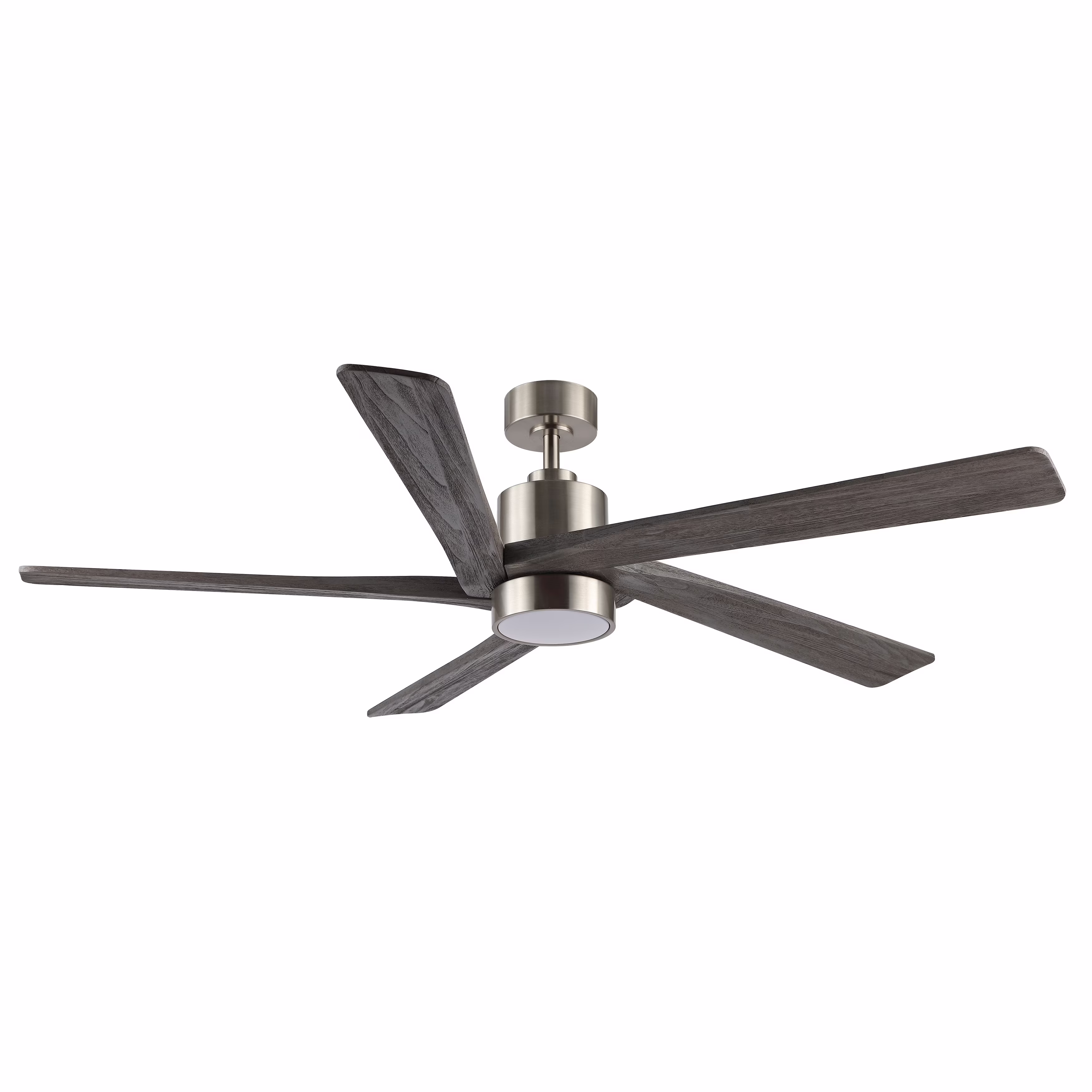 54 DC Ceiling Fan with Lights and Remote Control, 5 Reversible Carved Wood Blades Brass/Black(Brass/Black) - Image 5