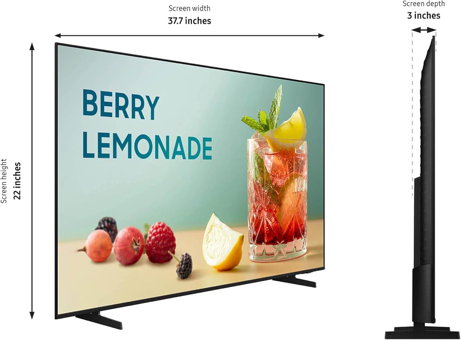 Samsung 43” 4K BEFX-H Business Pro TV  UHD Resolution  SmartThings Pro  High Dynamic Range  Sleek Design  VXT Compatible  LH43BEFHLGFXGO