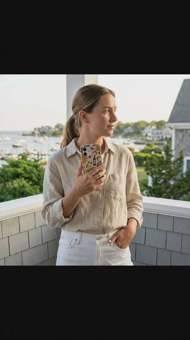 Seashell Coastal Bites iPhone 17 Pro Case