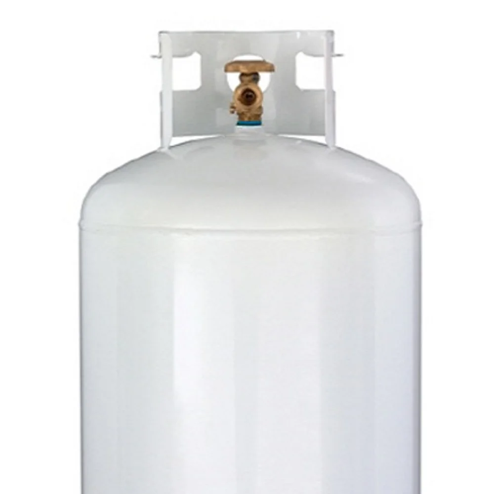New 100 lb Steel Propane Tank with POL Valve Ships Empty - Image 4