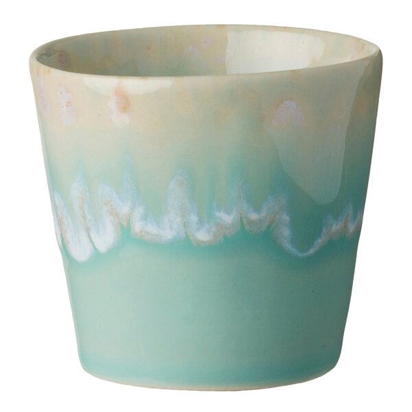 Gres espressokopp 10 cl 6,5x6 cm mint