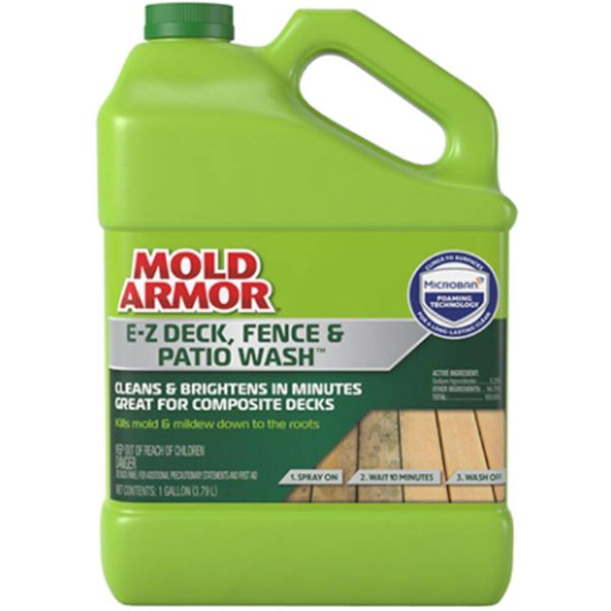 Mold Armor 1 Gal E-Z Deck, Fence & Patio Wash