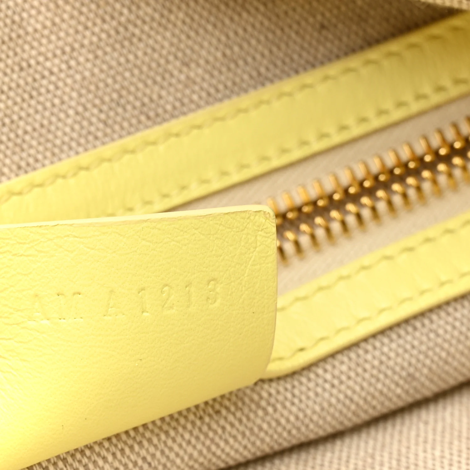 Calfskin Medium Voyou Bag Soft Yellow
