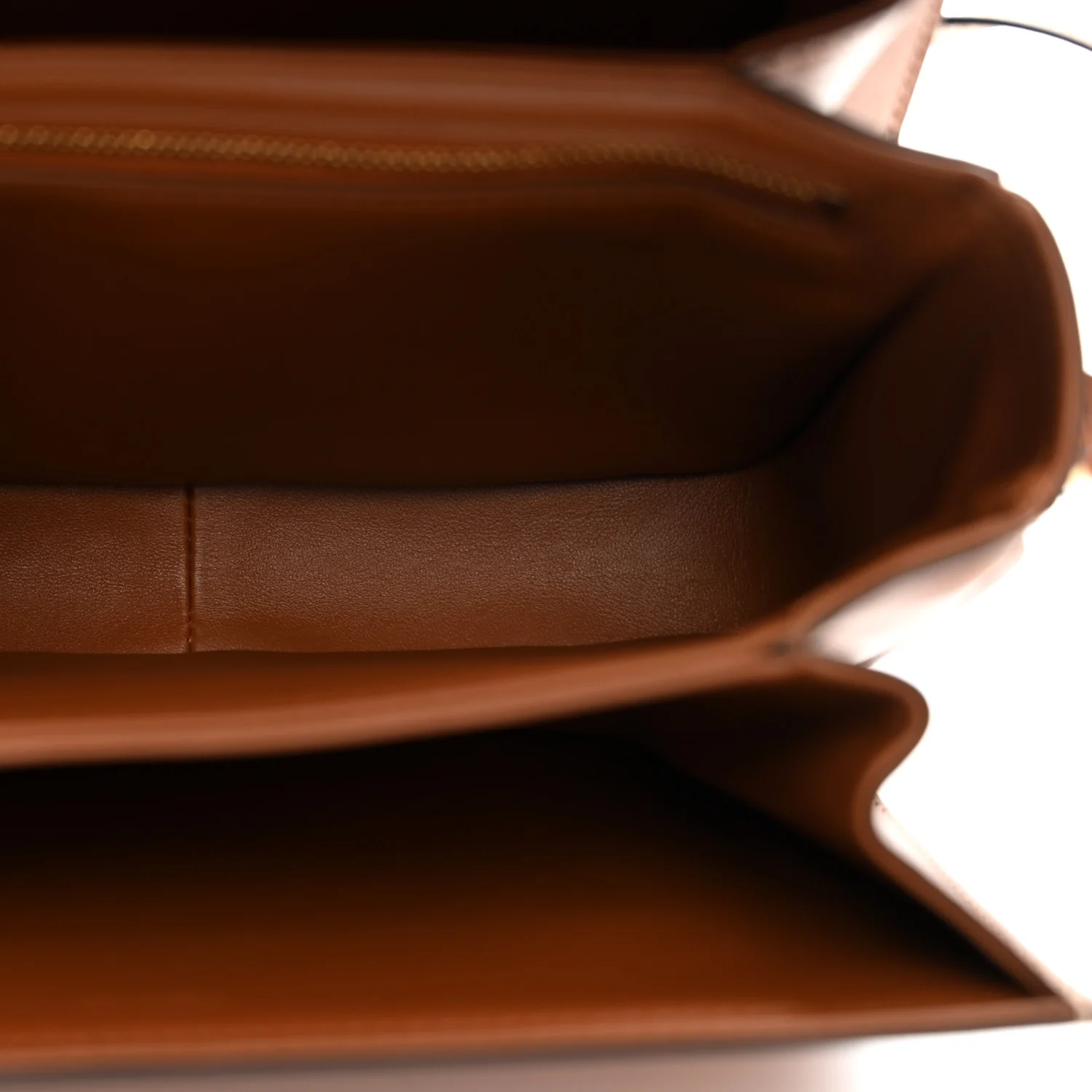 Natural Calfskin Medium Triomphe Tan