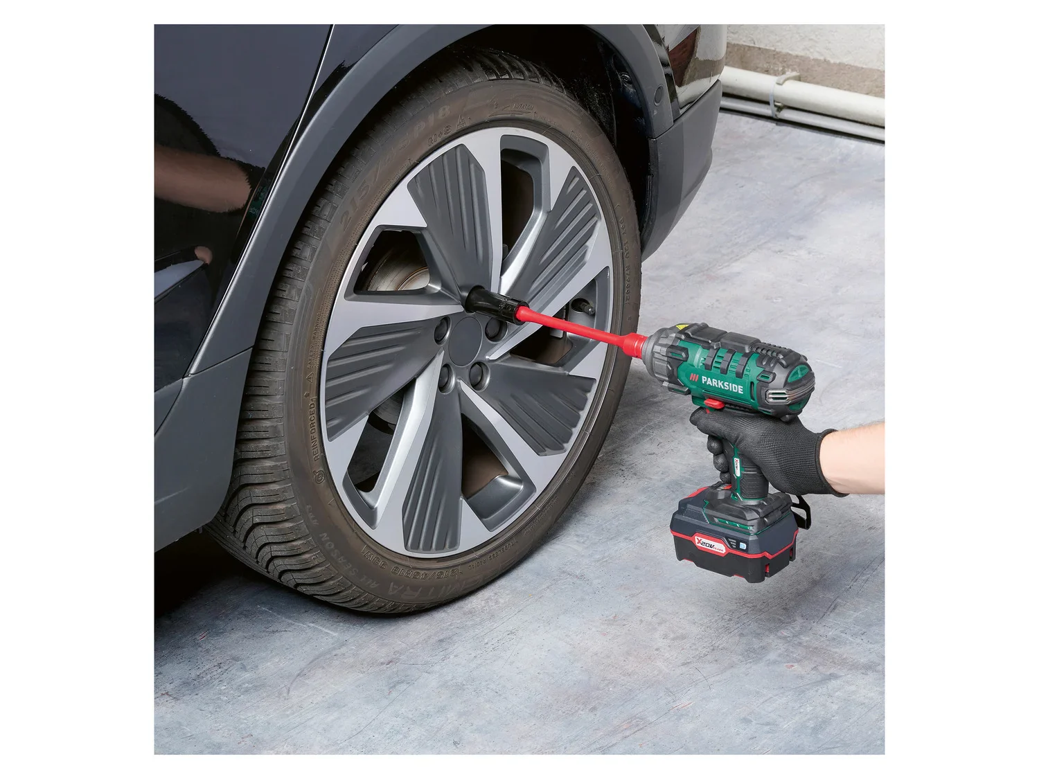 PARKSIDE Set de rallonge  torsion, 5 pices