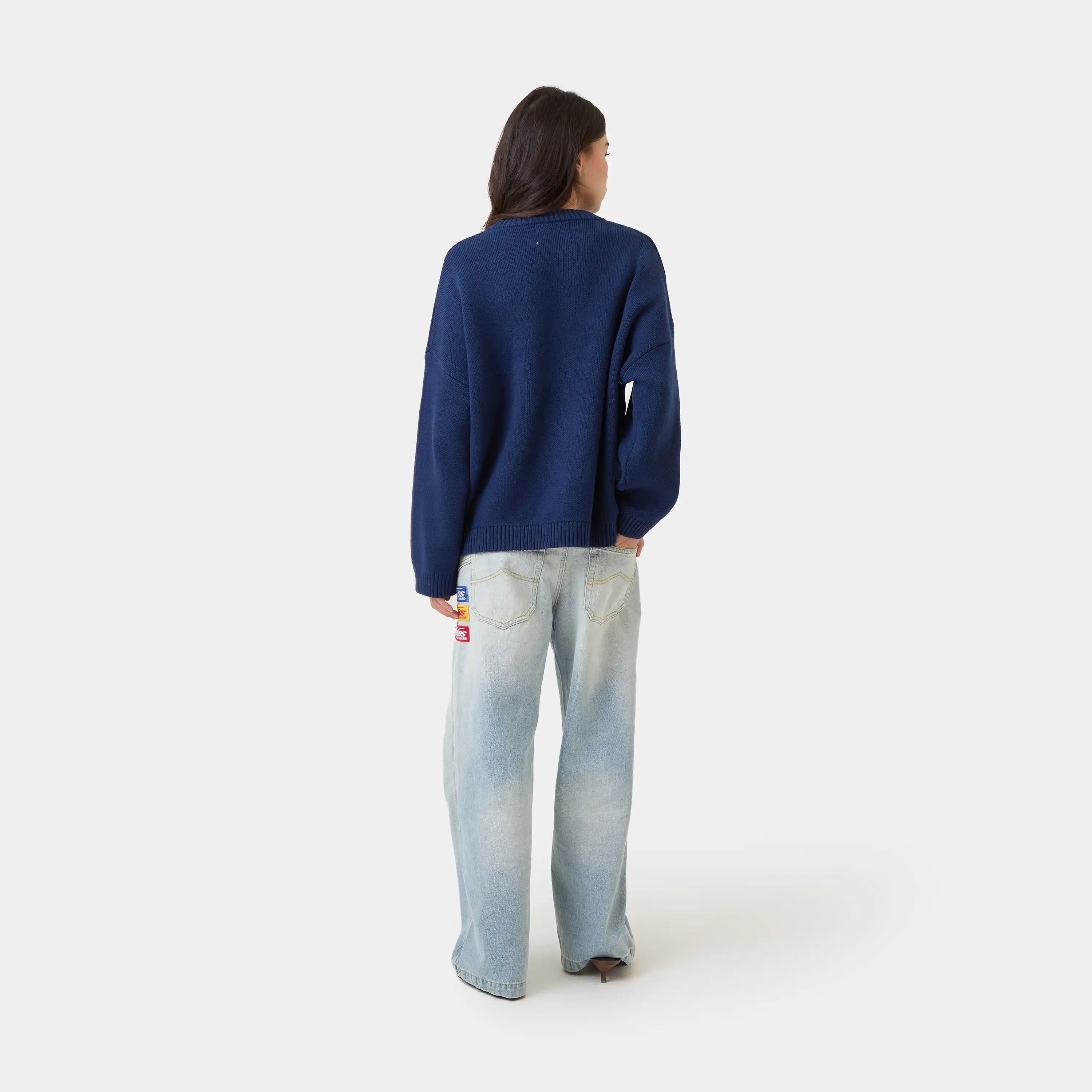 Master Indigo Knit Sweater