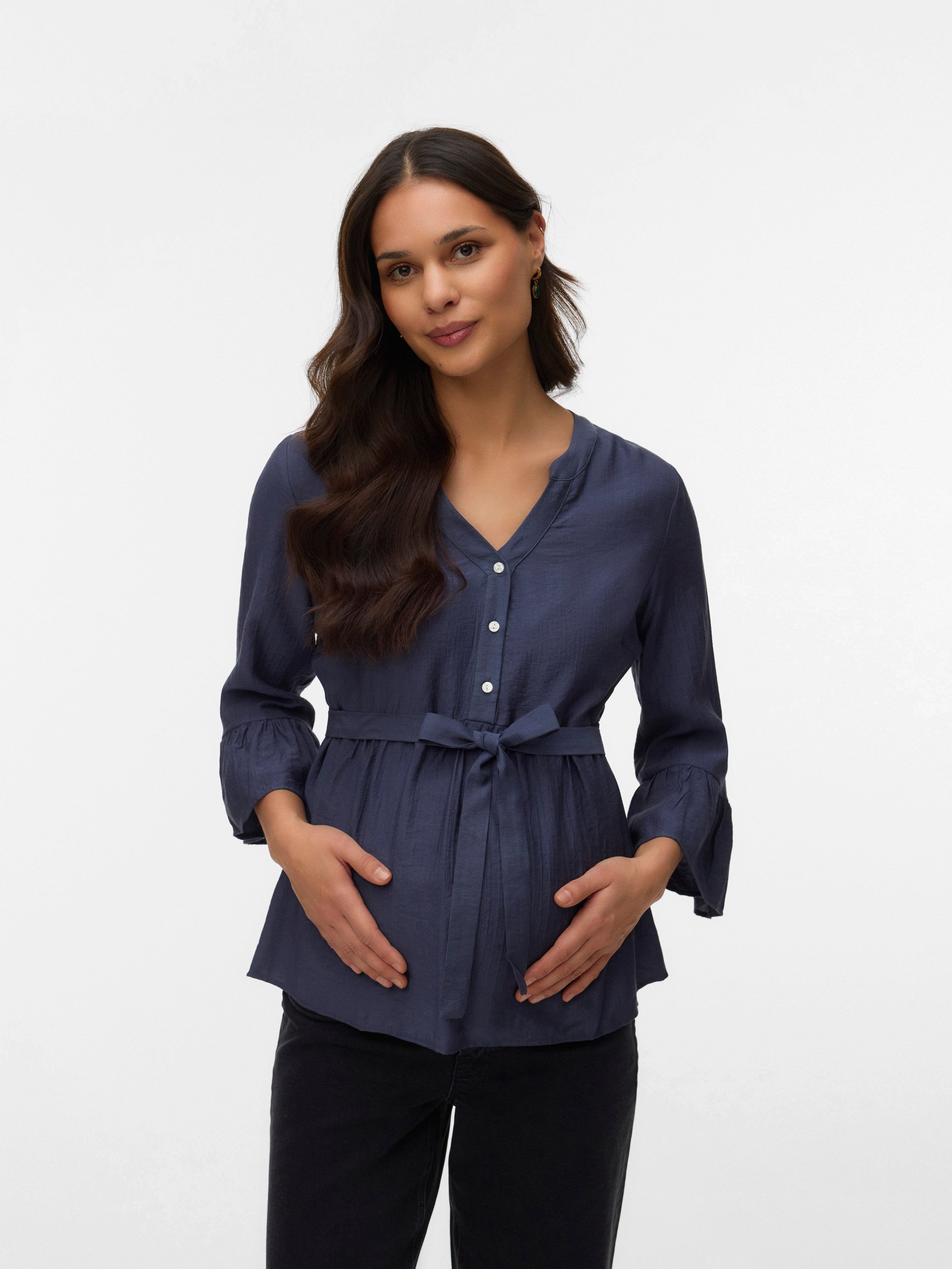 VERO MODA® Regular Fit V-Neck Top