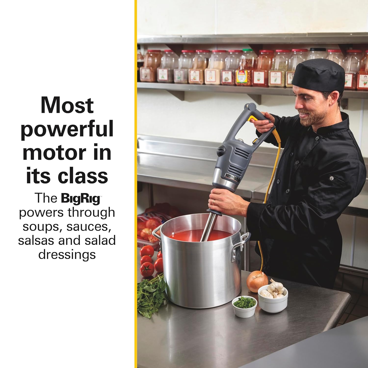 Hamilton Beach Commercial BigRig™ Immersion Blender - HMI018