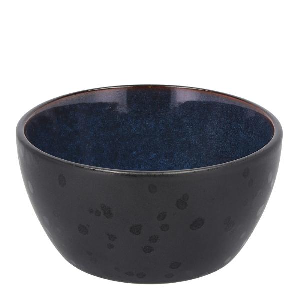 Skål 12 cm svart/blå