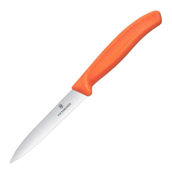Swiss Classic grønnsakskniv 10 cm oransje