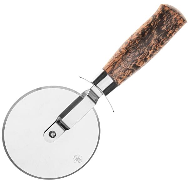 Hunter premium chef pizzahjul 10 cm blank/bjørk