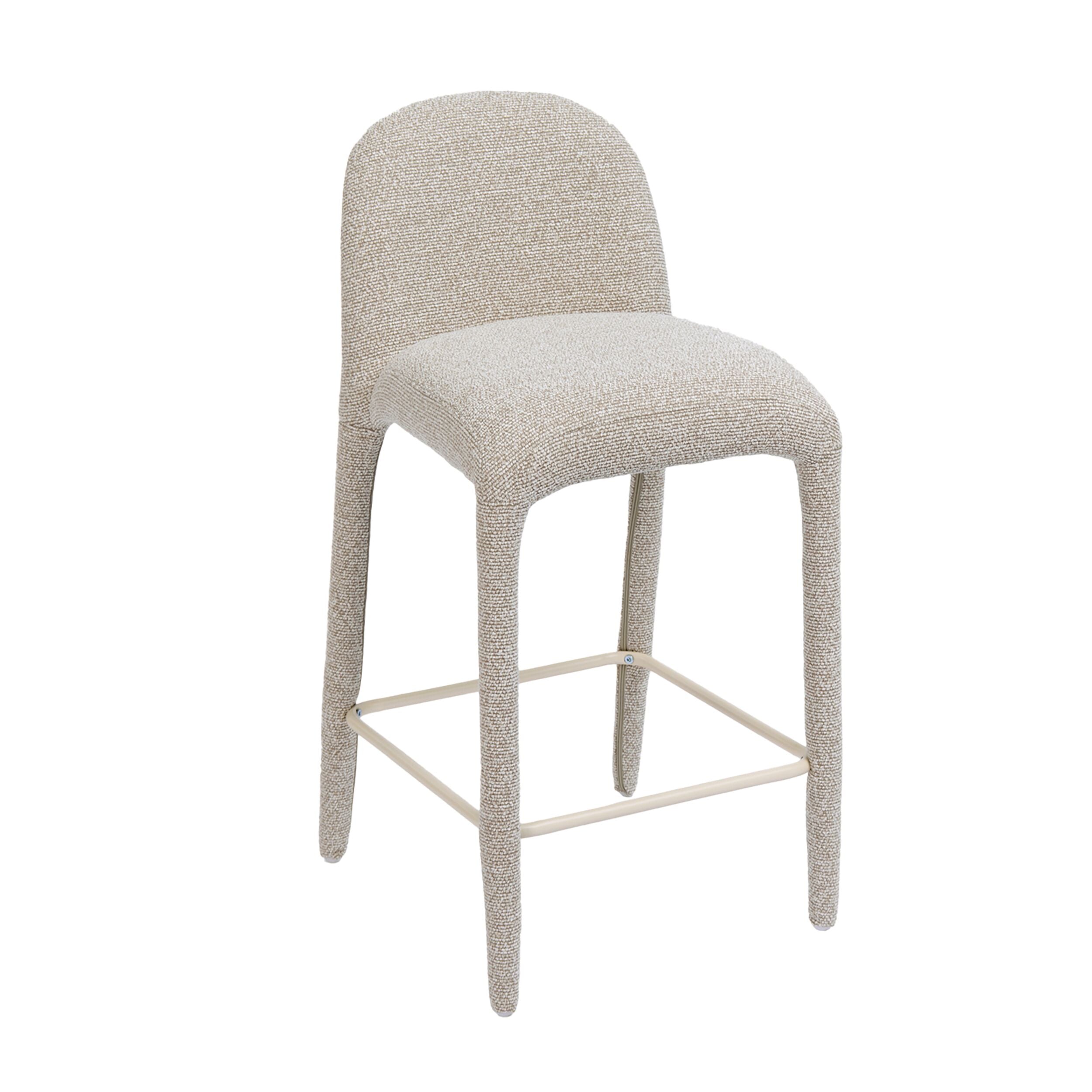 Leo Bar Stool Pebble