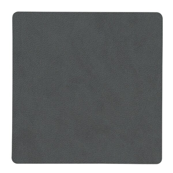 Square Nupo glassbrikke 10x10 cm antrasitt