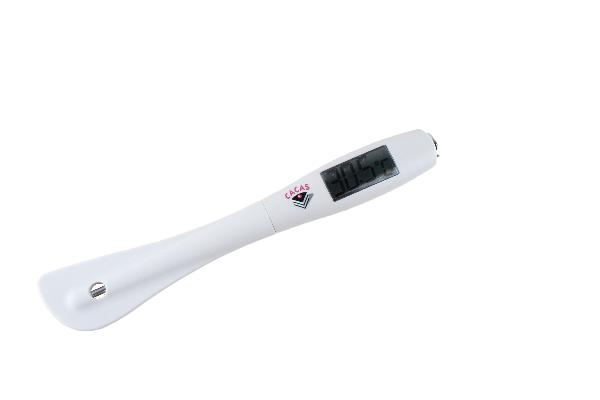 Termometer/slikkepott hvit